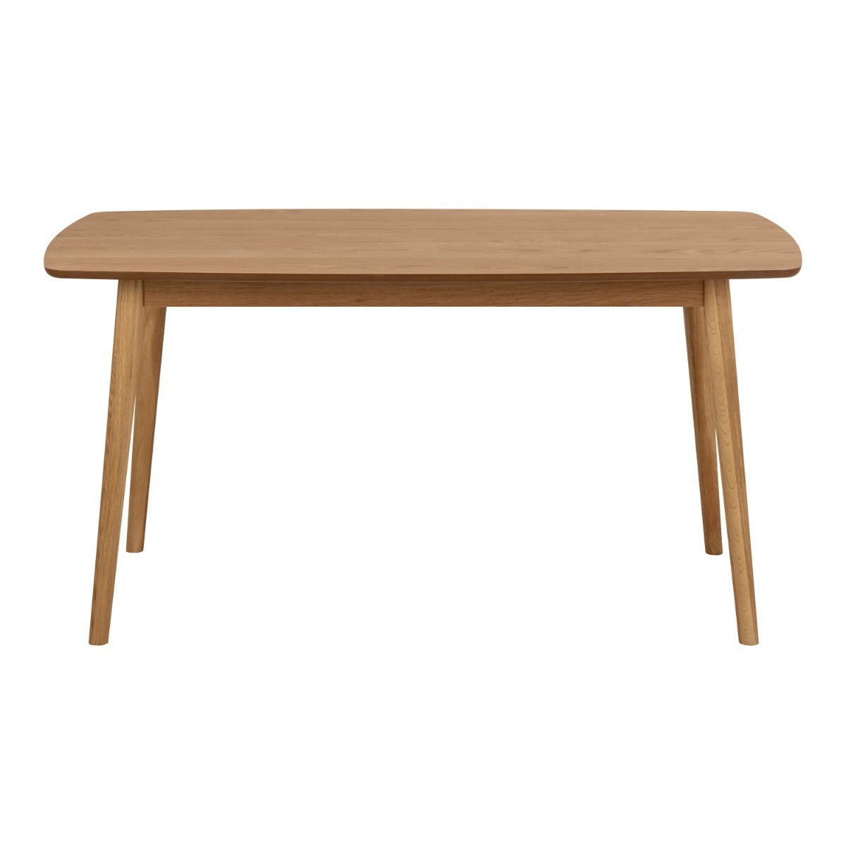 Wooden Dining Table for 4 to 6 People Rectangular - Nagano