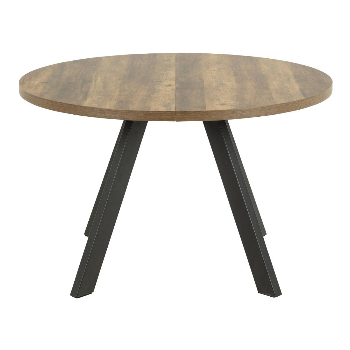 Wooden Dining Table for 4 to 8 People Extending Round - Zalida