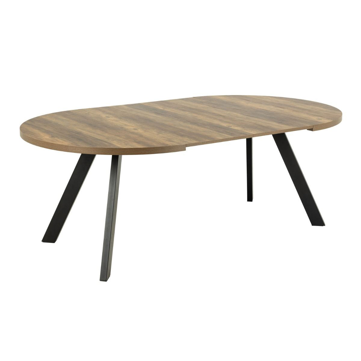 Wooden Dining Table for 4 to 8 People Extending Round - Zalida