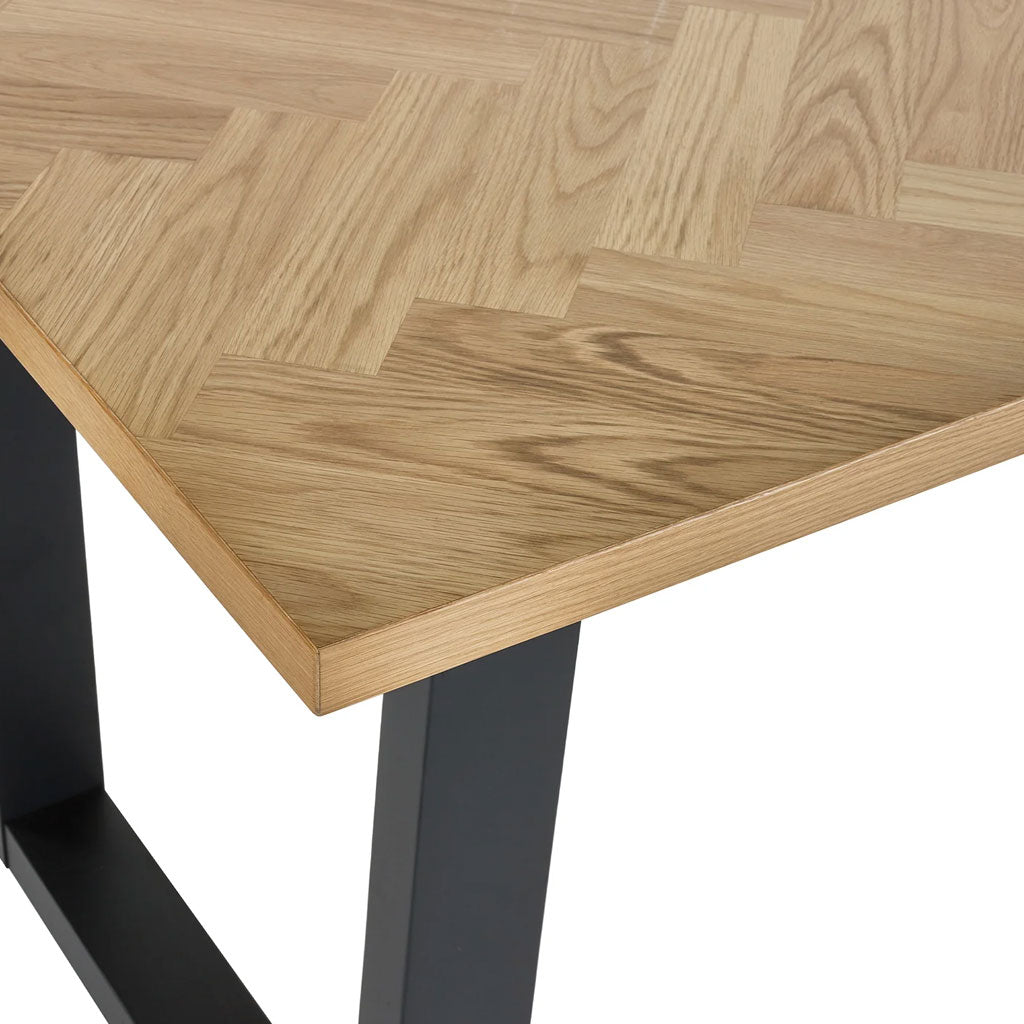 Wooden Dining Table for 6 People - Hilton