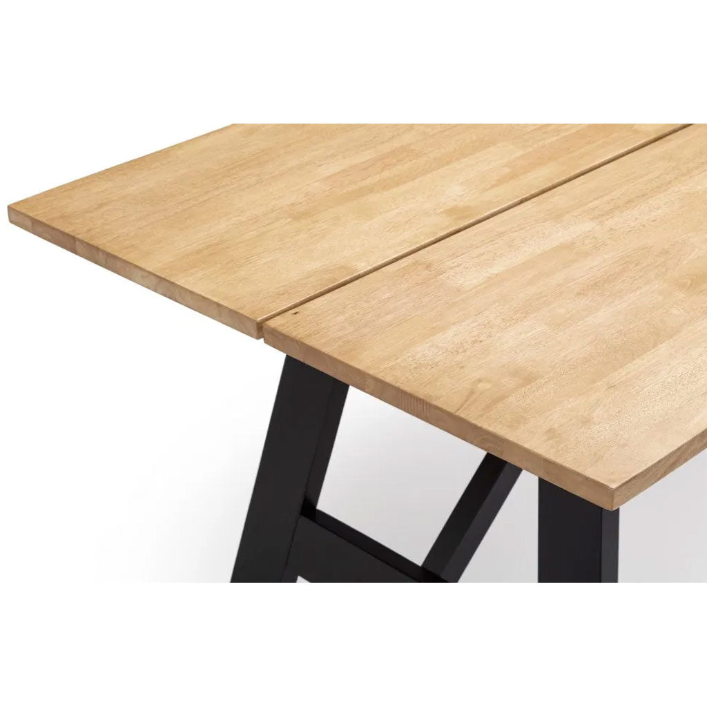 Wooden Dining Table for 6 People - Hockley