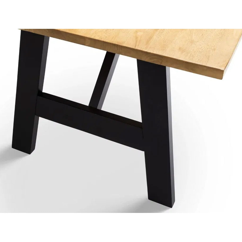 Wooden Dining Table for 6 People - Hockley