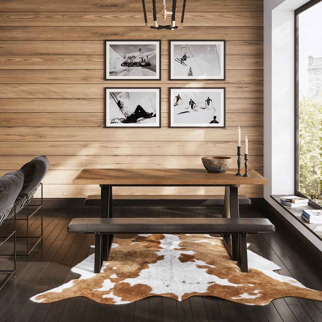 Wooden Dining Table for 6 to 8 People - Hyde