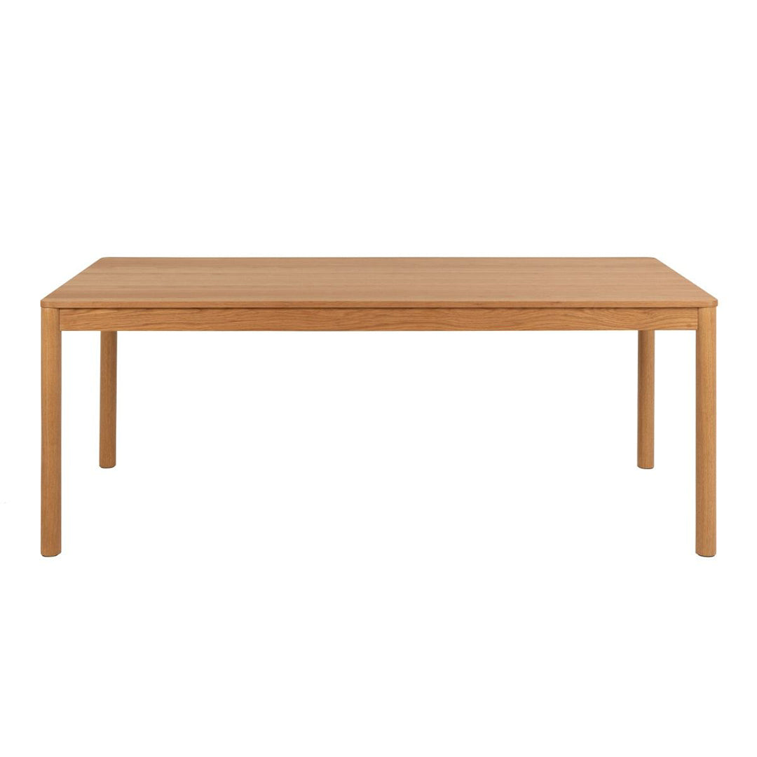 Wooden Dining Table for 6 to 8 People Rectangular - Atlantic