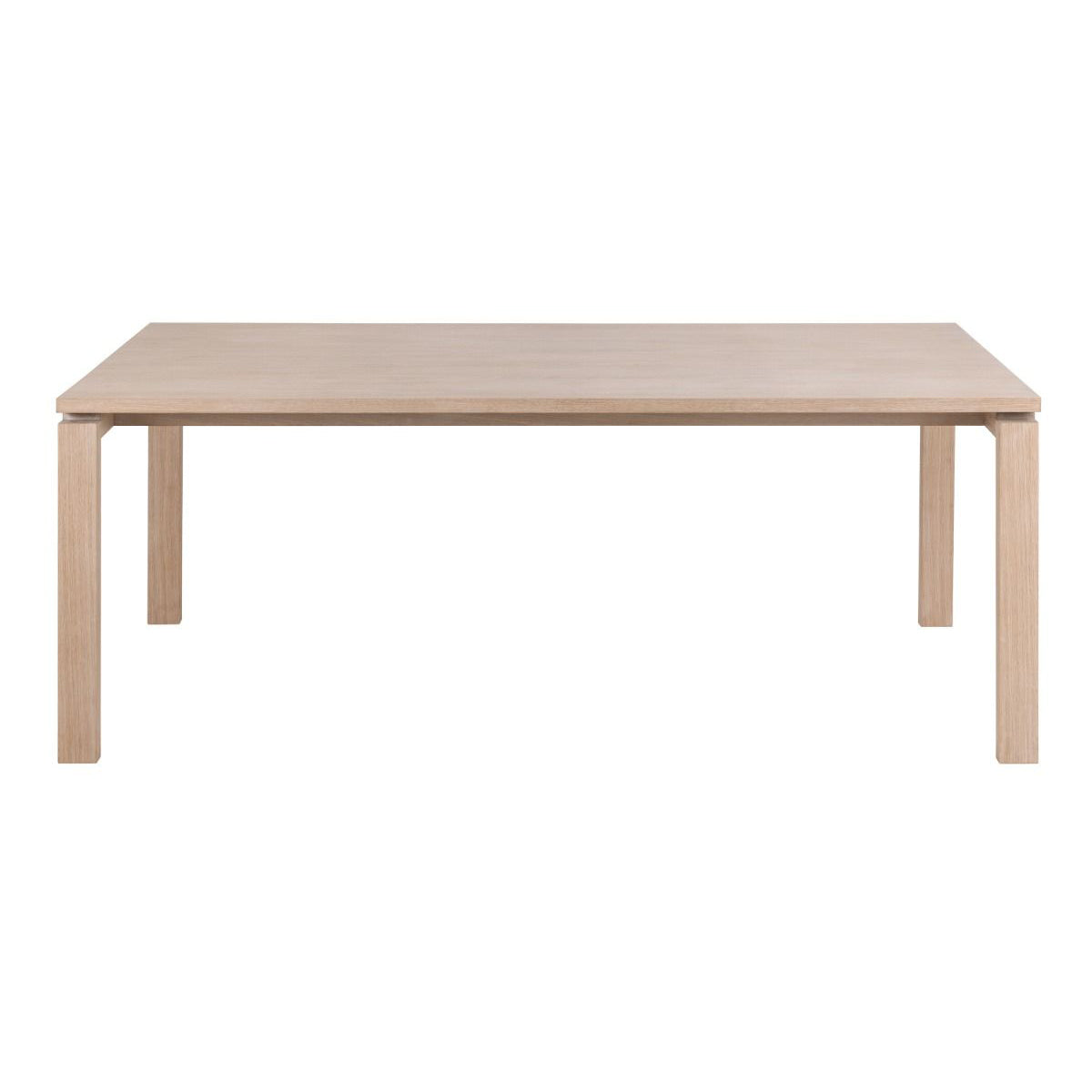 Wooden Dining Table for 6 to 8 People Rectangular - Linley