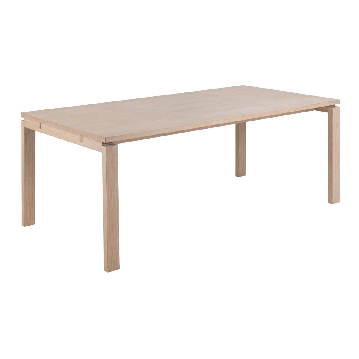 Wooden Dining Table for 6 to 8 People Rectangular - Linley