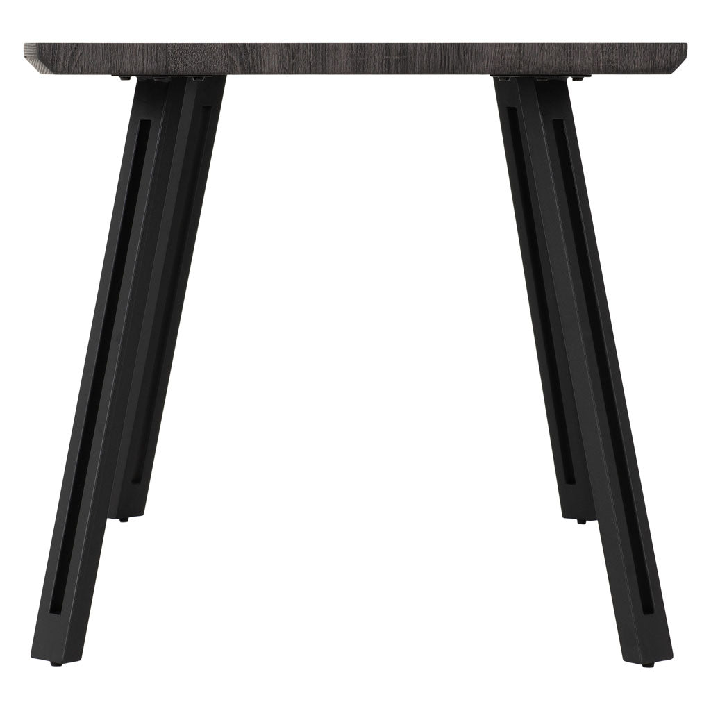 Wooden Dining Table Wave Edge for 4 People - Quebec