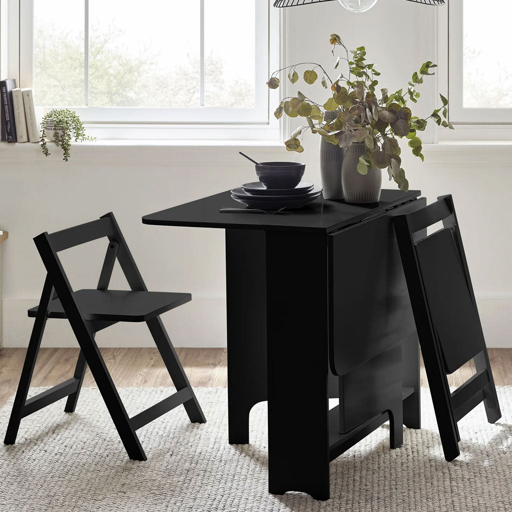 Wooden Dining Table With 2 Chairs - Gatan