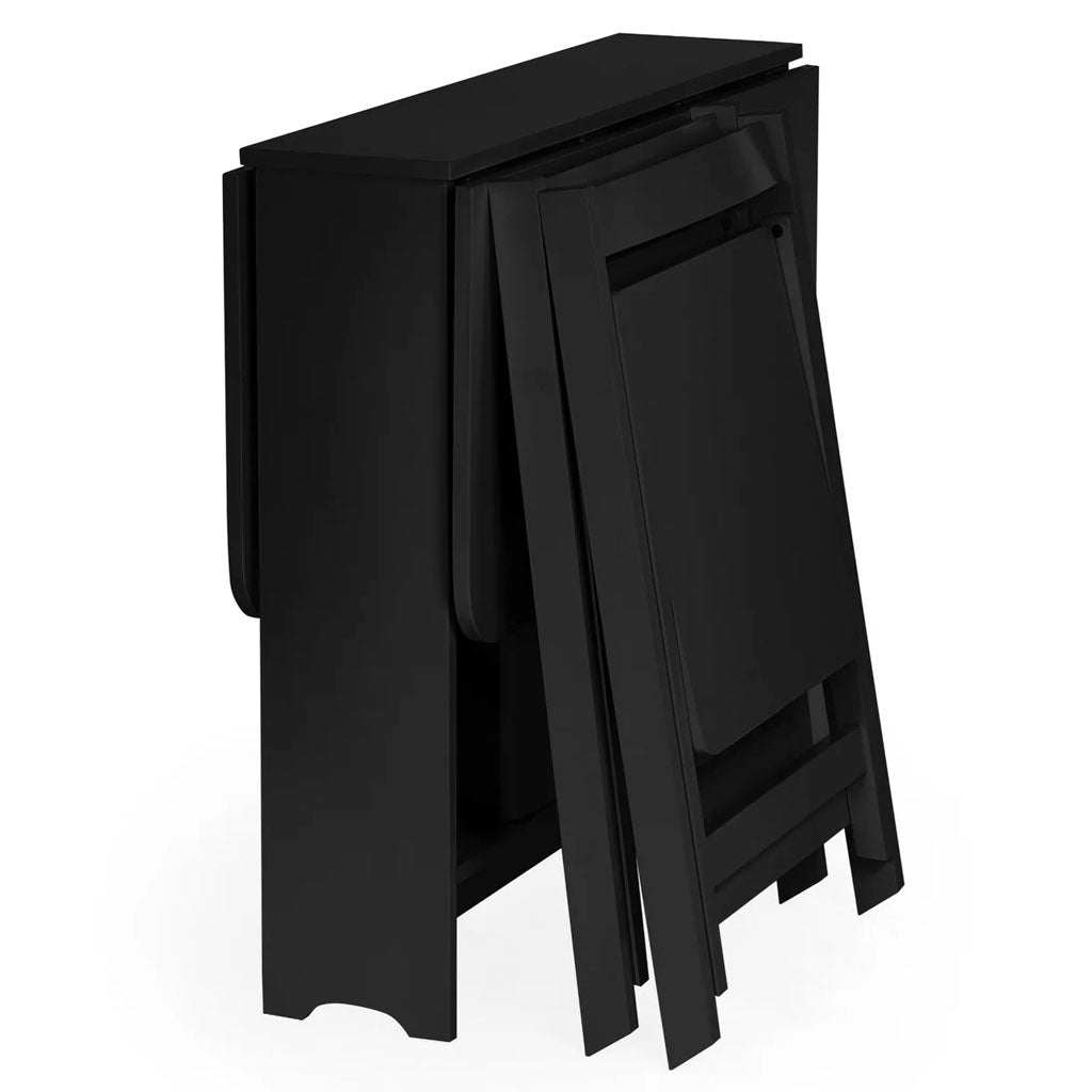 Wooden Dining Table With 2 Chairs - Gatan