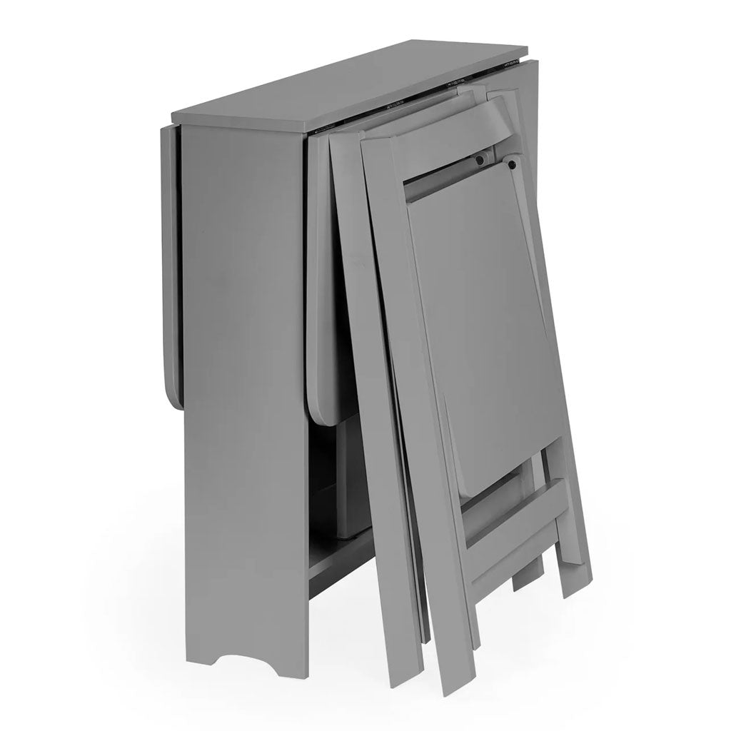 Wooden Dining Table With 2 Chairs - Gatan