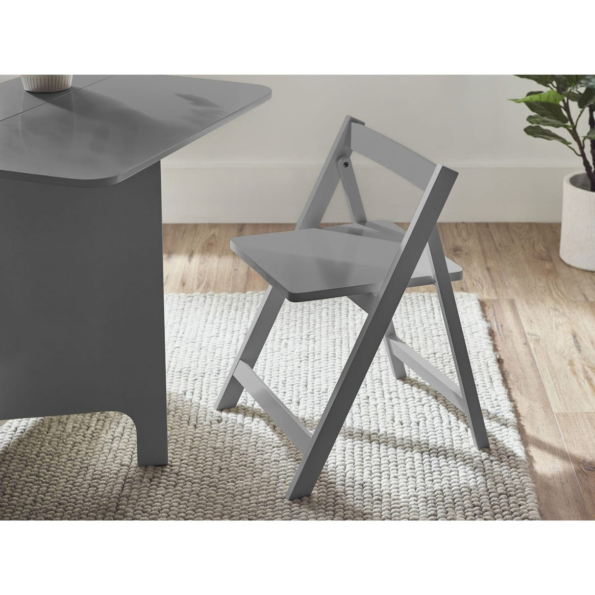 Wooden Dining Table With 2 Chairs - Gatan
