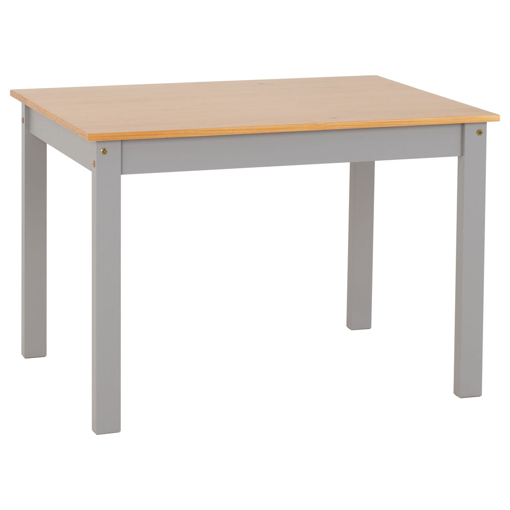 Wooden Dining Table With 4 Dining Chairs - Ludlow