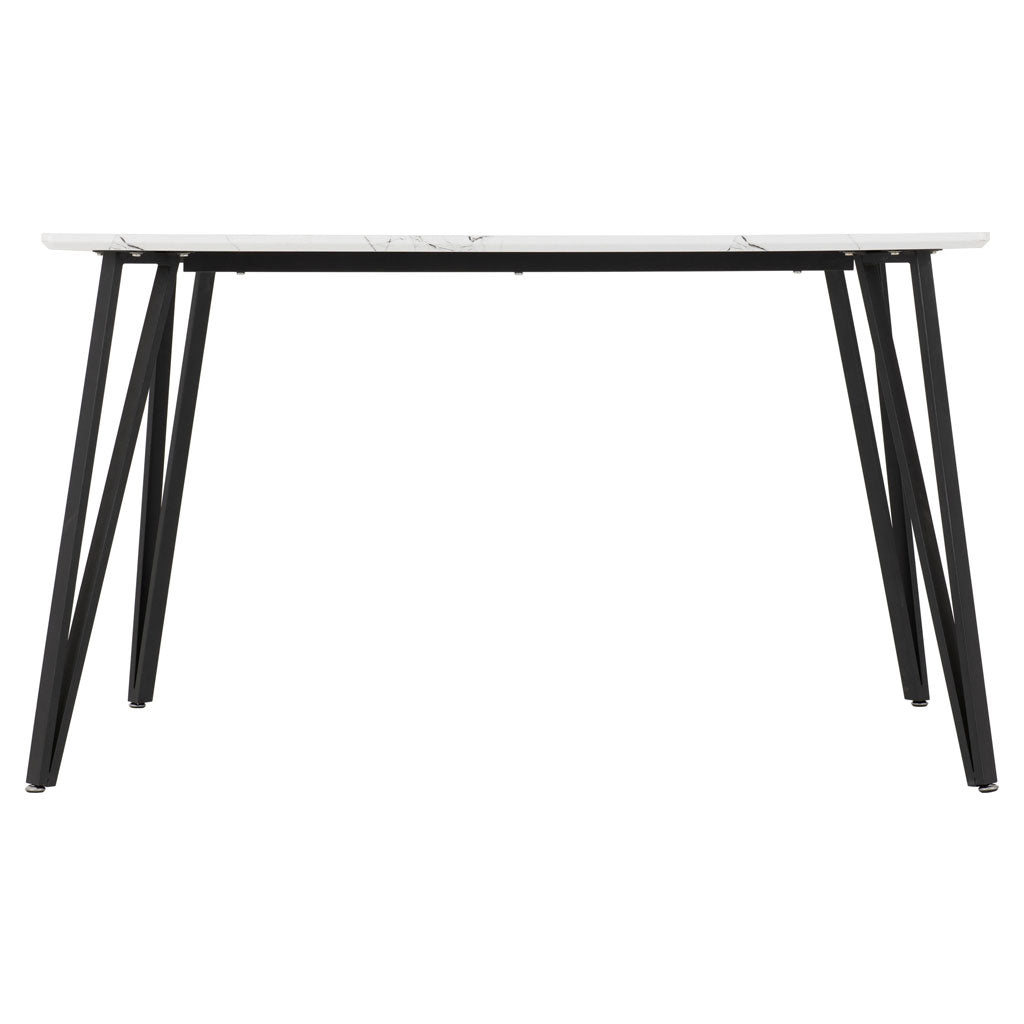 Wooden Dining Table With 4 Dining Chairs - Marlow