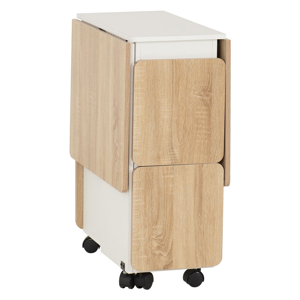 Wooden Dining Table With 4 Dining Stools - Seymore