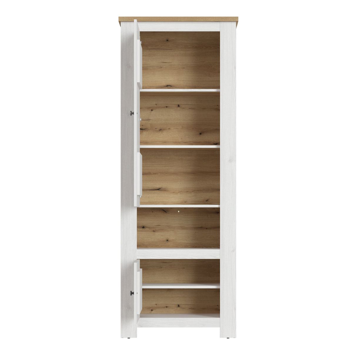 Wooden Display Cabinet With 2 Doors - Celesto