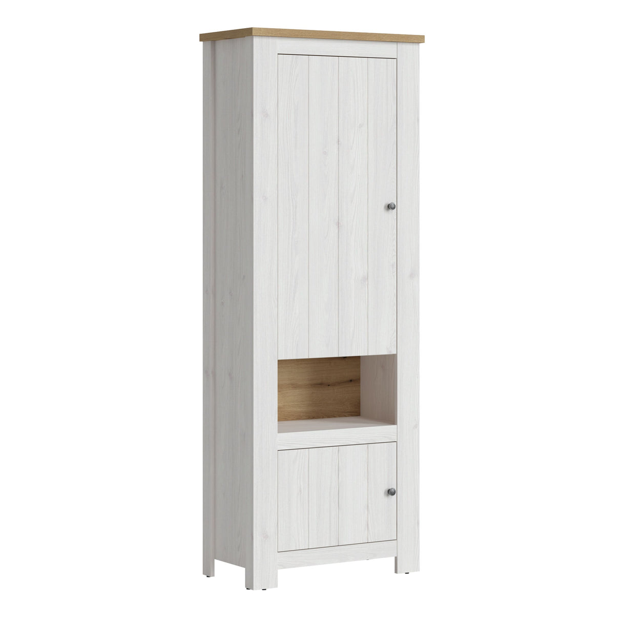 Wooden Display Cabinet With 2 Doors - Celesto