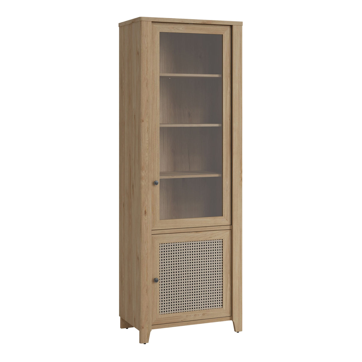 Wooden Display Cabinet With 2 Doors - Cestino