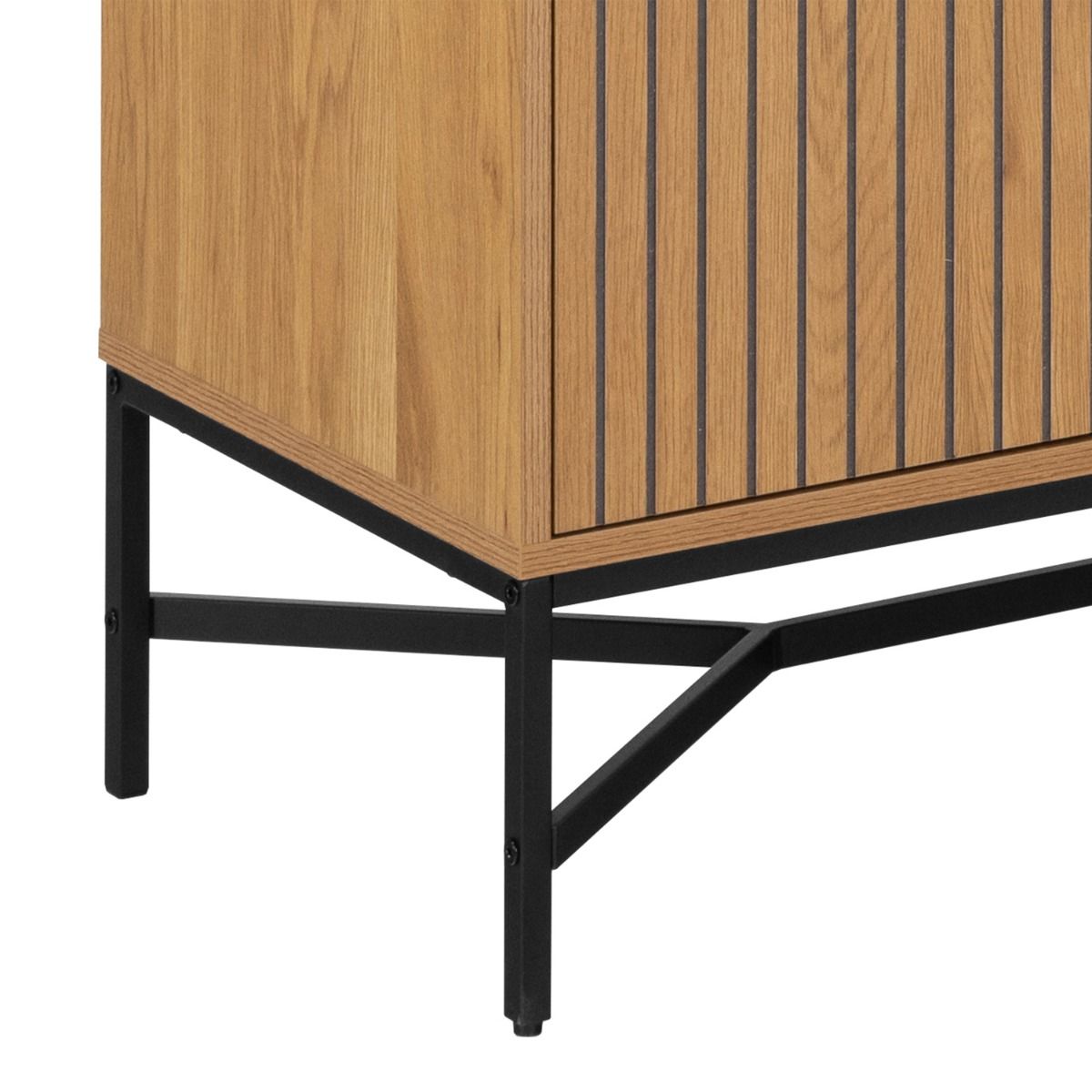 Wooden Display Cabinet With 4 Doors - Jaipur