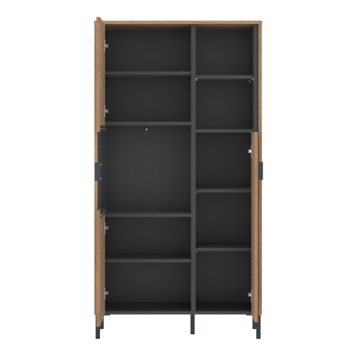 Wooden Display Cabinet With 2 Doors - Arundel