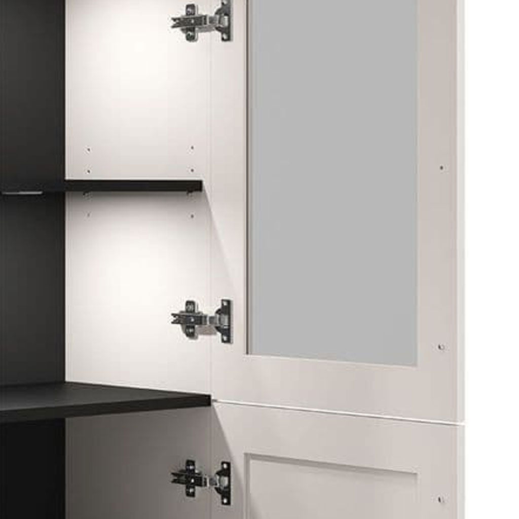 Wooden Display Cabinet With 4 Doors - Castaic