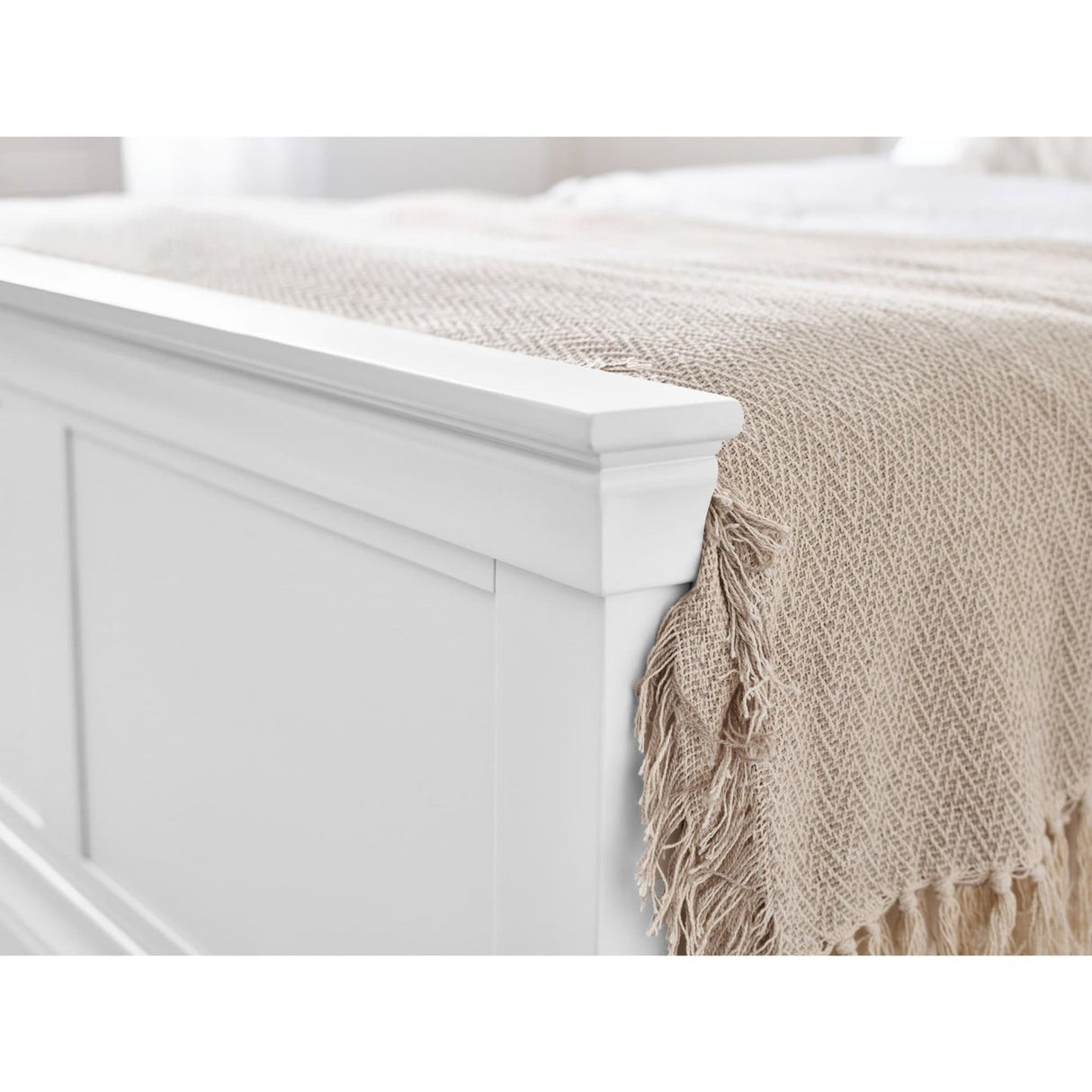 Wooden Double Bed - Clermont