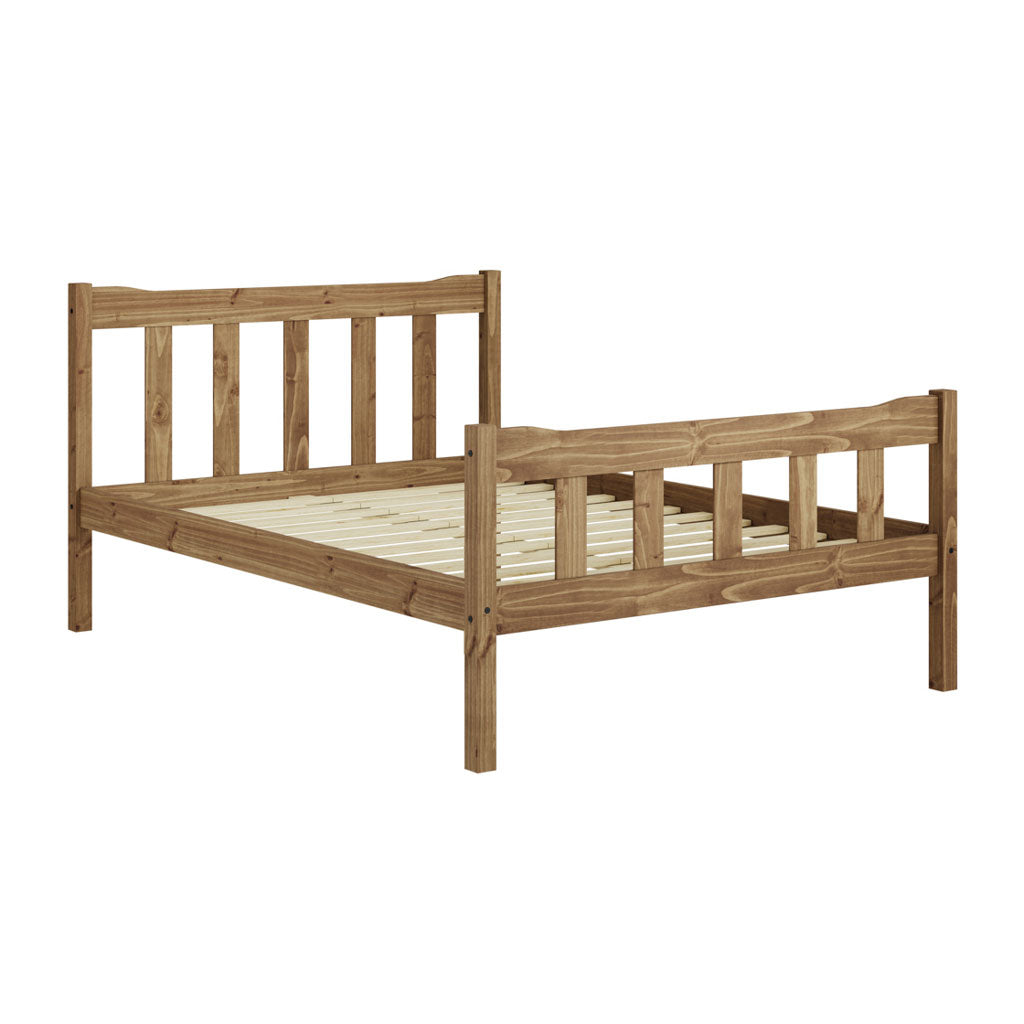Wooden Double Bed - Havana