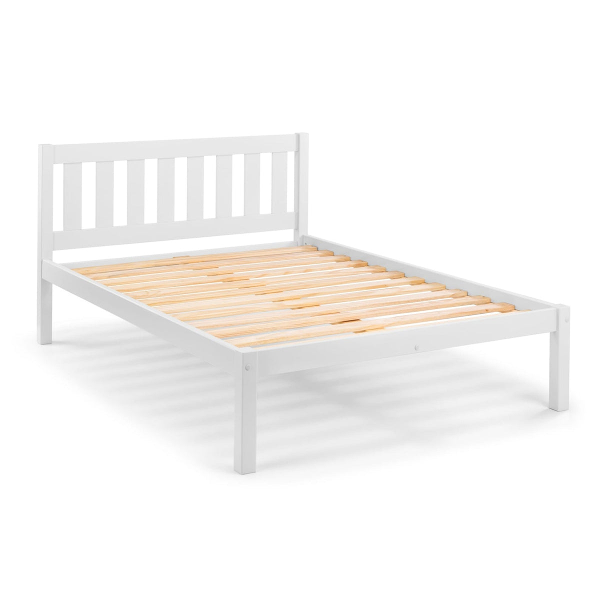 Wooden Double Bed - Luna