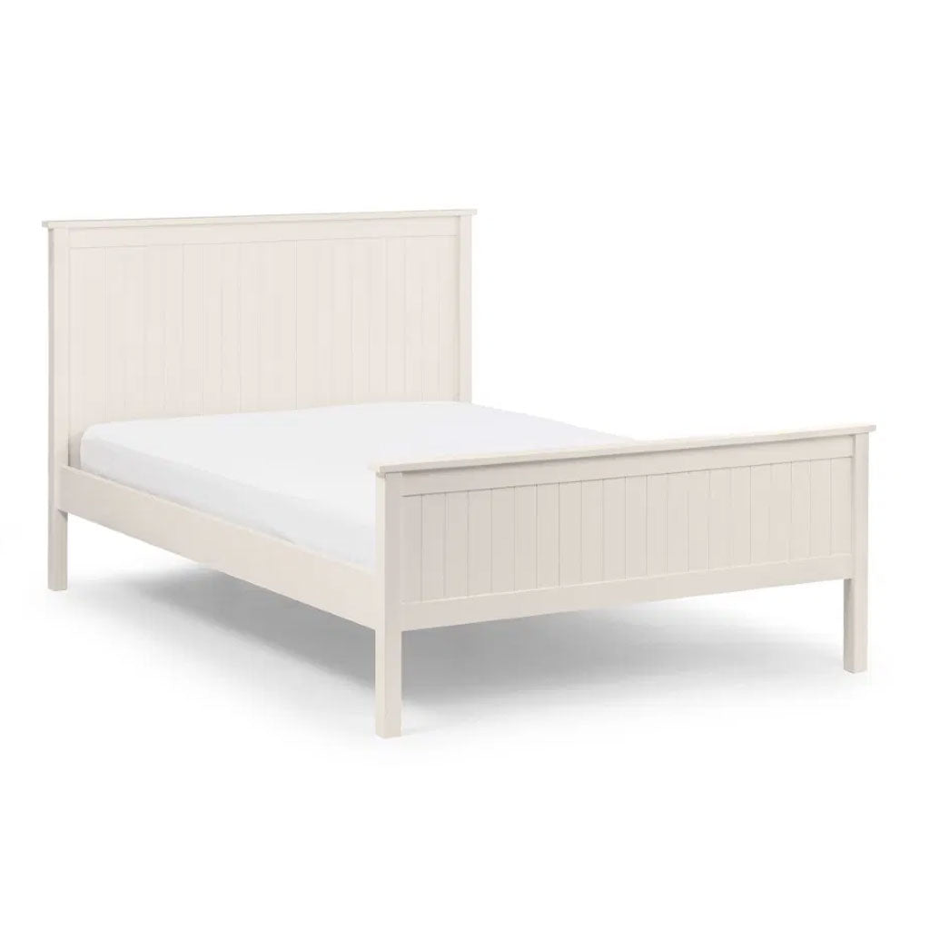Wooden Double Bed - Maine
