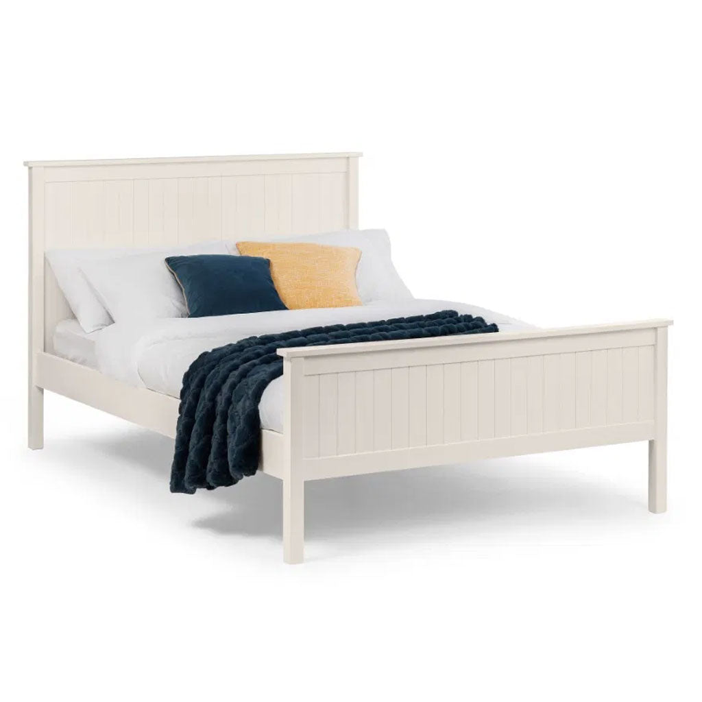 Wooden Double Bed - Maine
