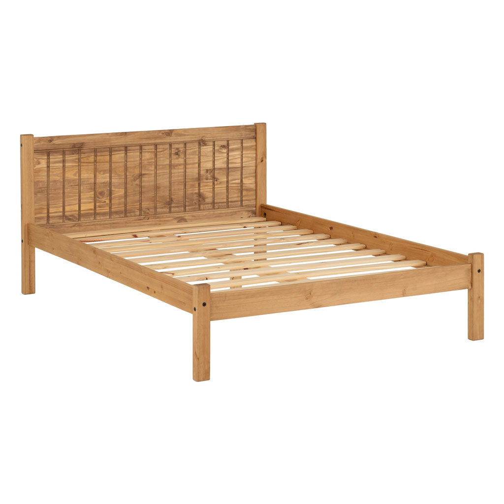 Wooden Double Bed - Maya