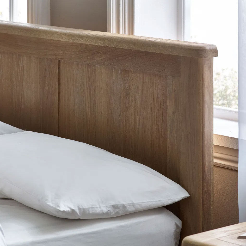 Wooden Double Bed - Memphis