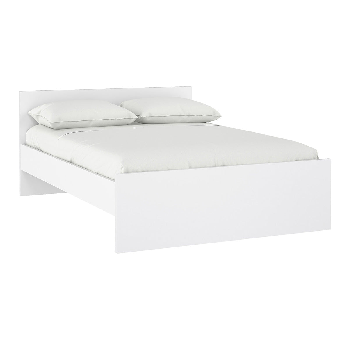 Wooden Double Bed - Naia