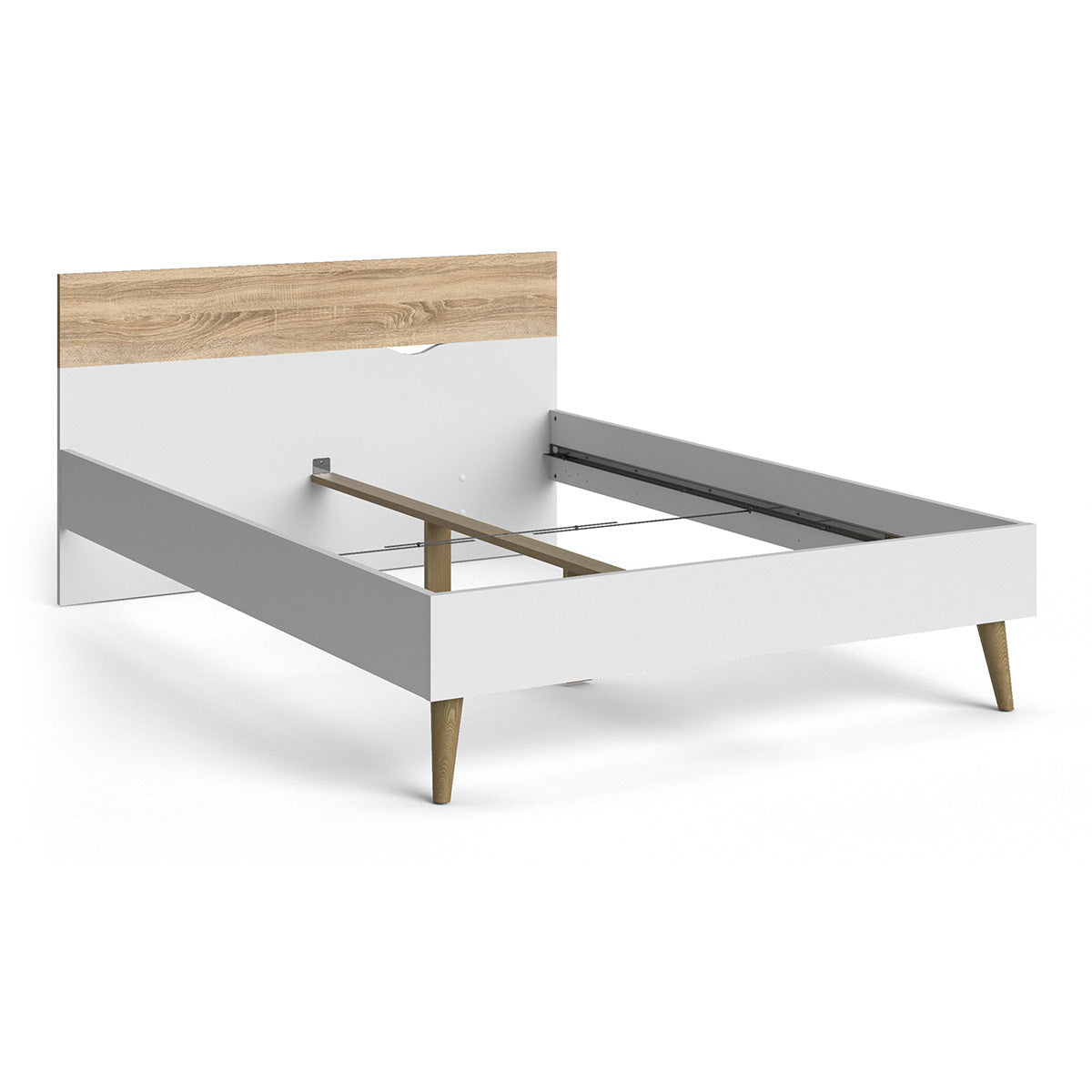 Wooden Double Bed - Oslo