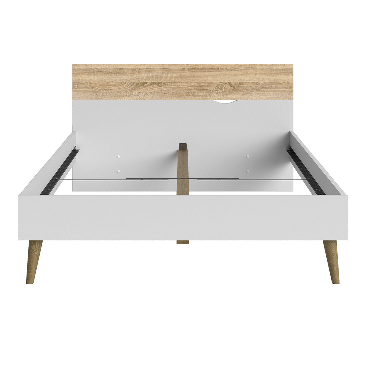 Wooden Double Bed - Oslo