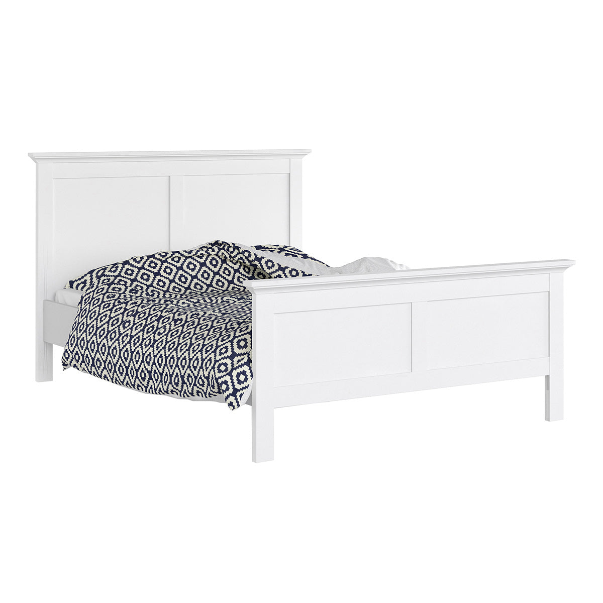 Wooden Double Bed Classic - Paris