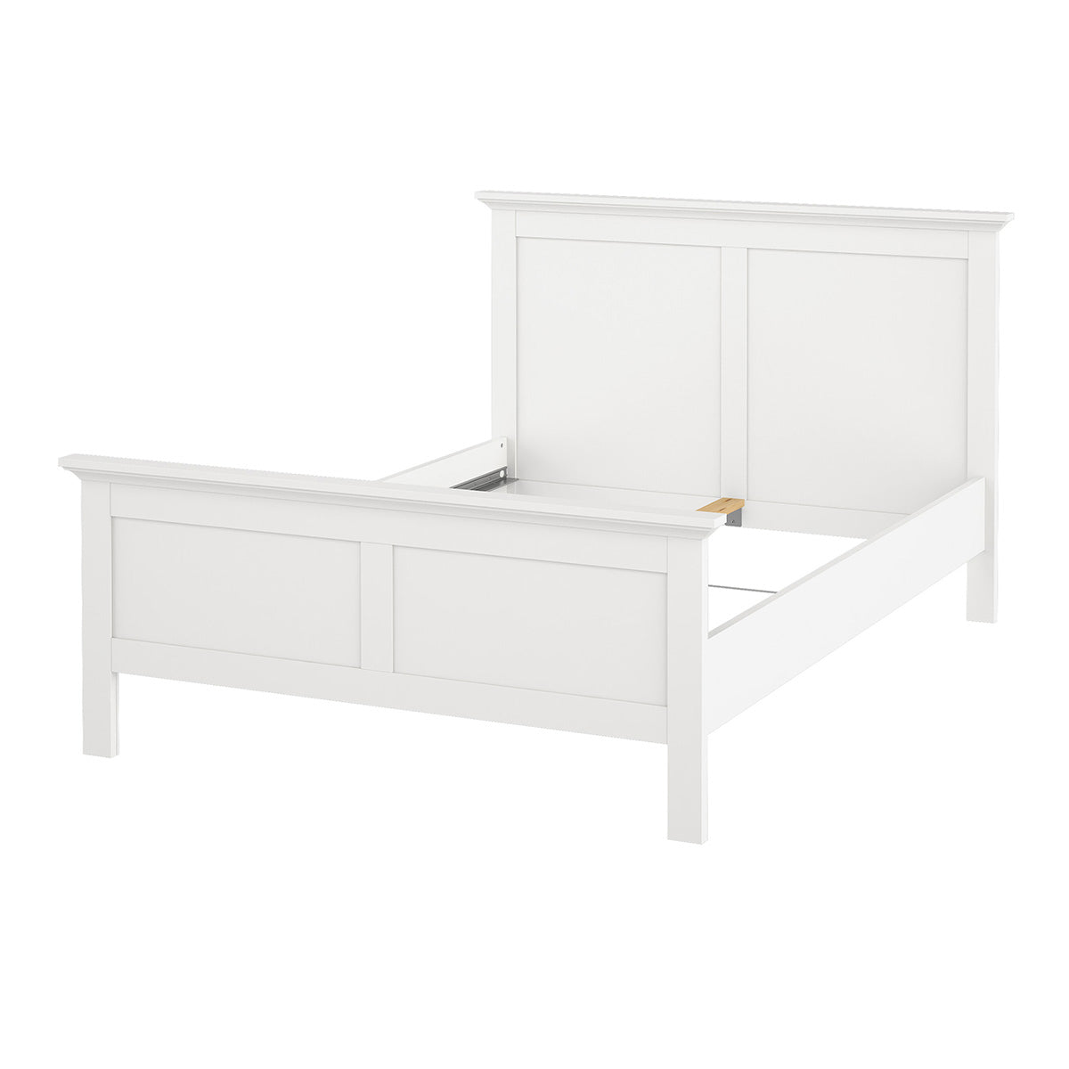 Wooden Double Bed Classic - Paris