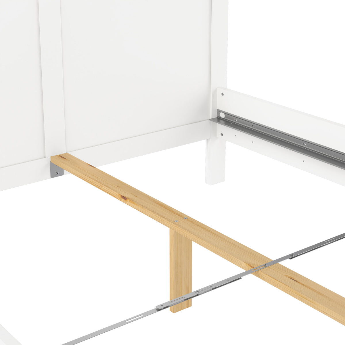 Wooden Double Bed Classic - Paris