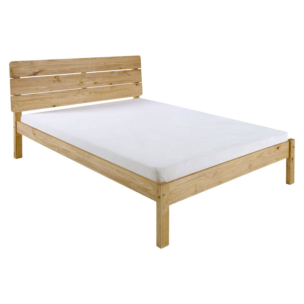 Wooden Double Bed - Ronan