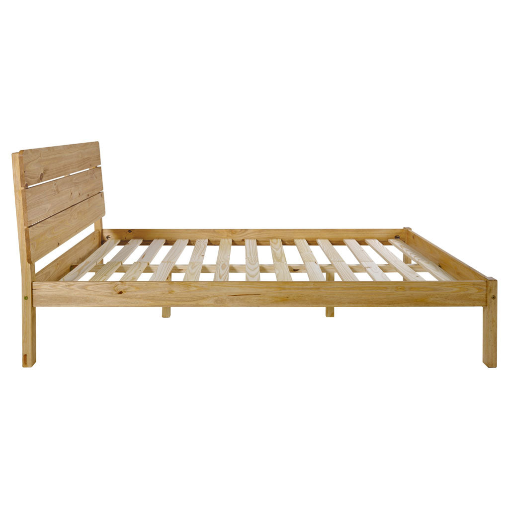 Wooden Double Bed - Ronan