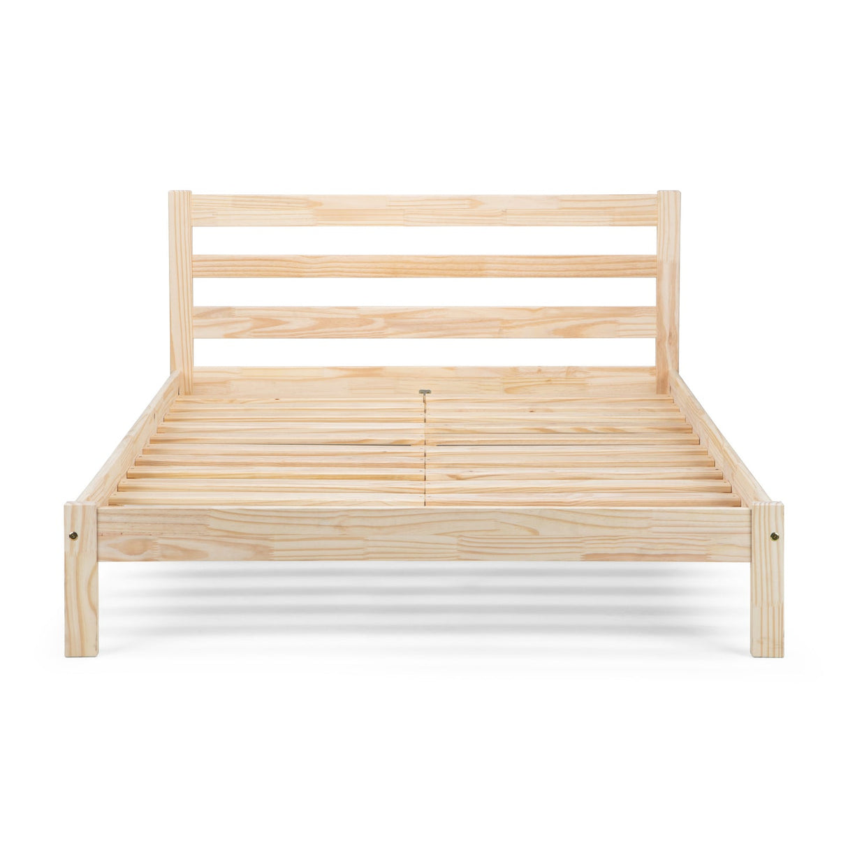 Wooden Double Bed - Sami