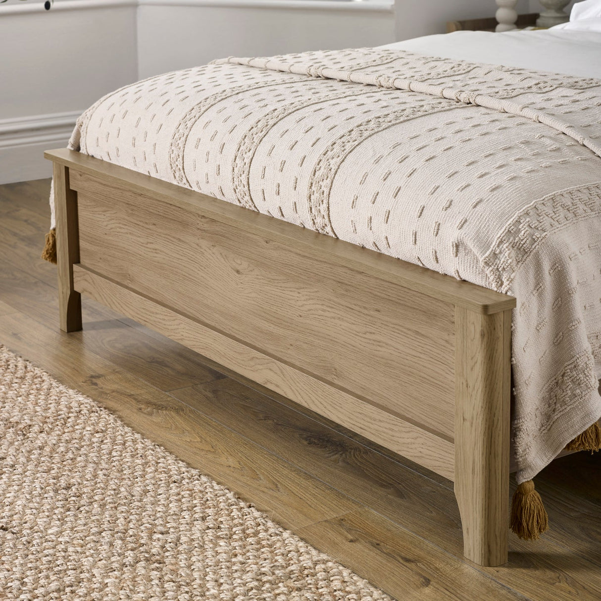 Wooden Double Bed With Bookcase - Sydney