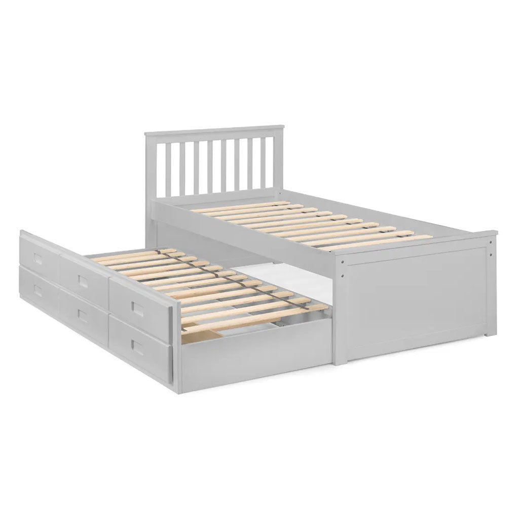 Wooden Double Bed With Underbed And Drawers - Maisie