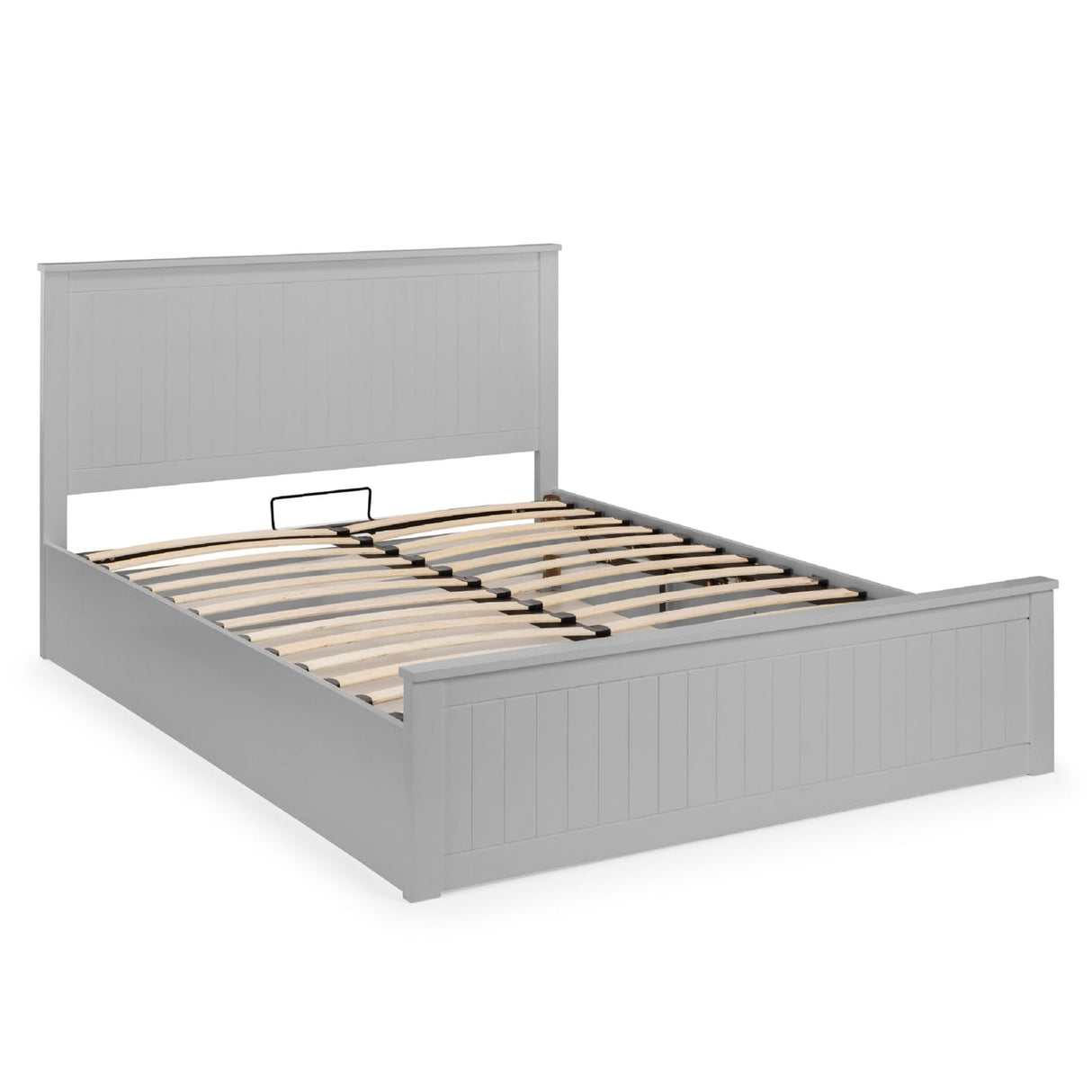 Wooden Double Ottoman Storage Bed - Maine