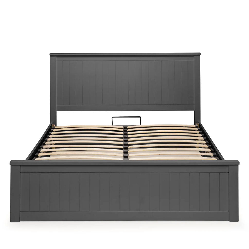 Wooden Double Ottoman Storage Bed - Maine