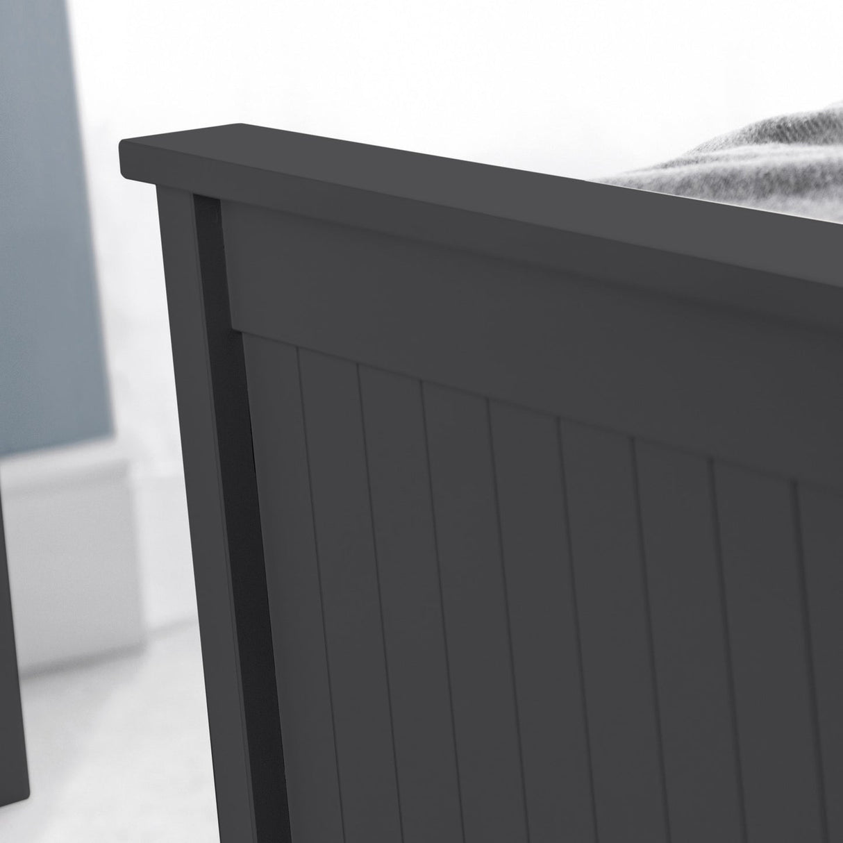 Wooden Double Ottoman Storage Bed - Maine