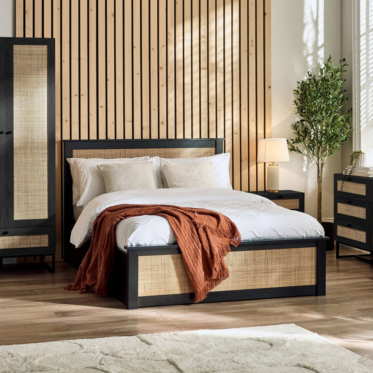 Wooden Double Ottoman Storage Bed - Padstow