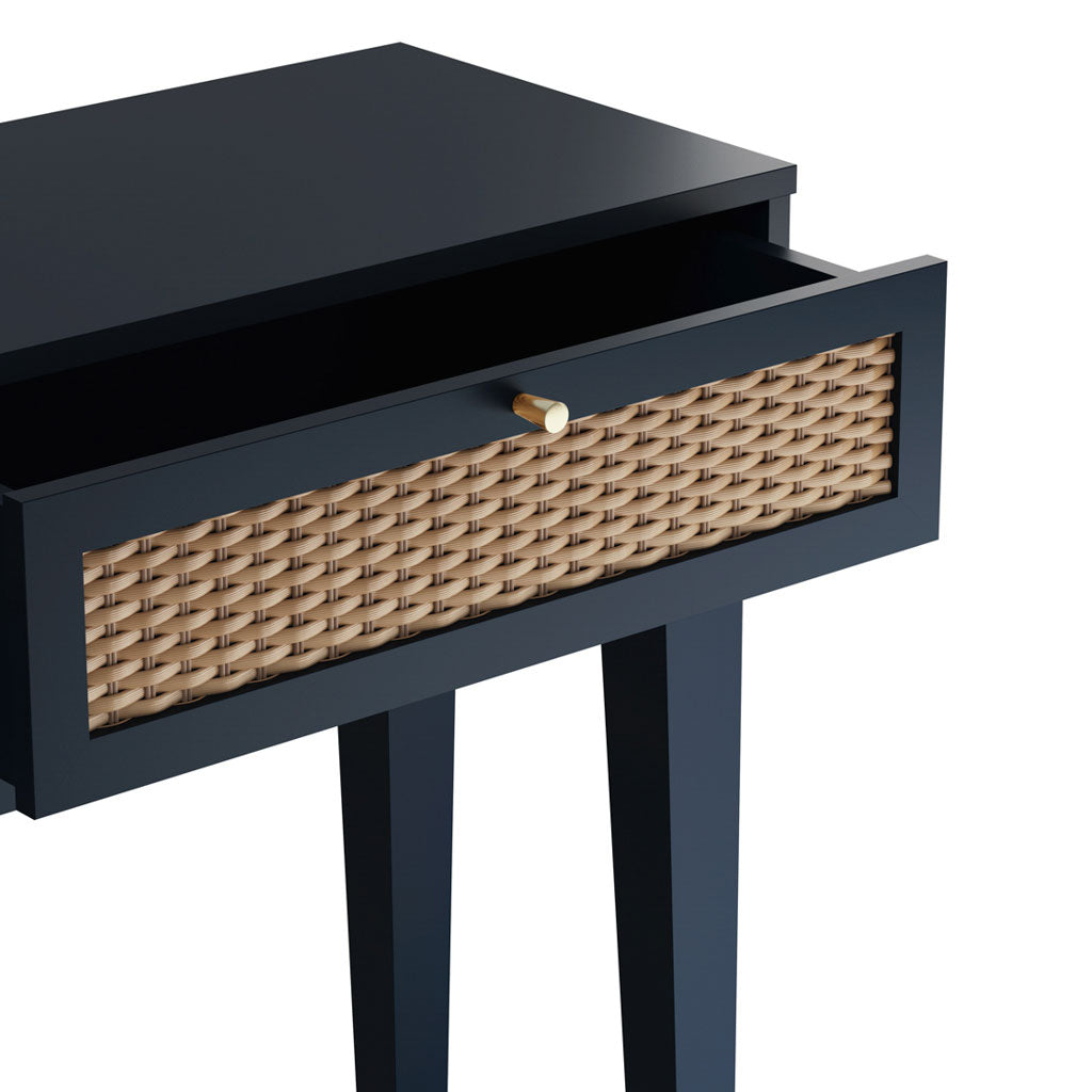 Wooden Dressing Table With 2 Drawers - Bordeaux