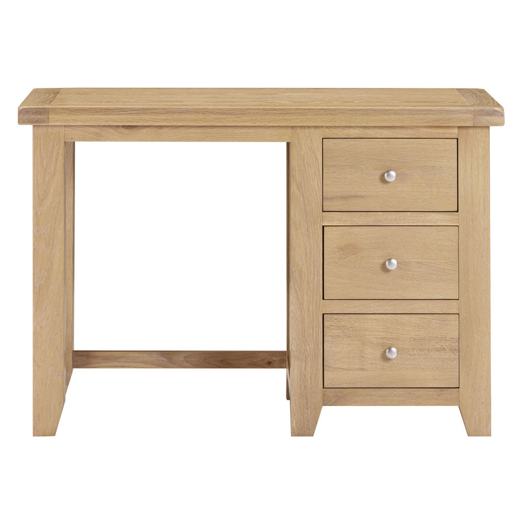 Wooden Dressing Table With 3 Drawers - Windsor