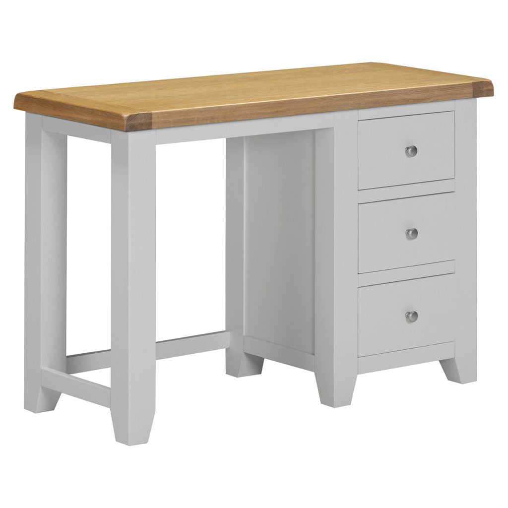 Wooden Dressing Table With 3 Drawers - Windsor