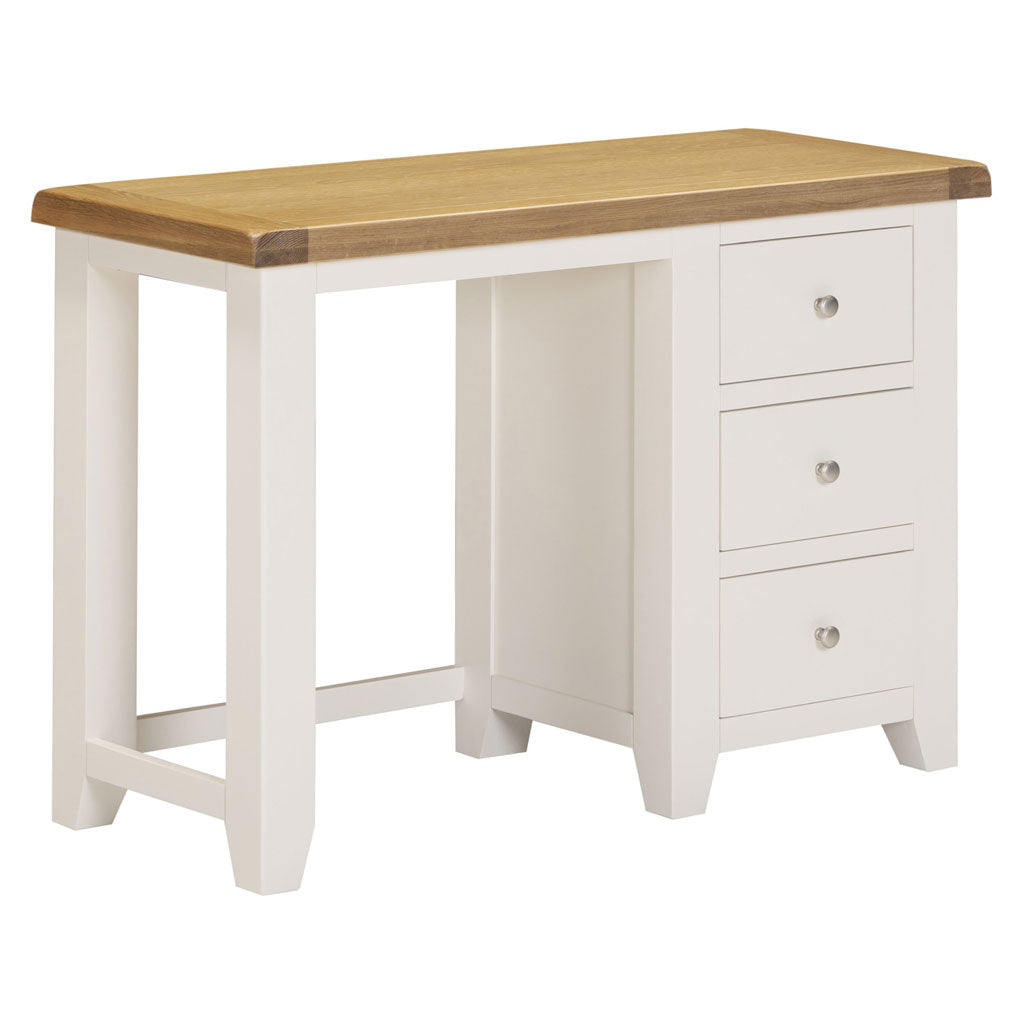 Wooden Dressing Table With 3 Drawers - Windsor